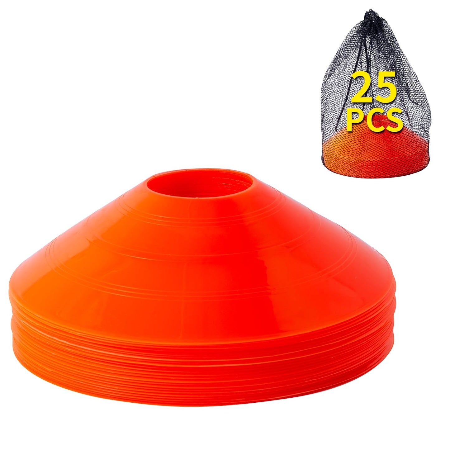 The VZN Pro Agility Training Cones (25 pack)